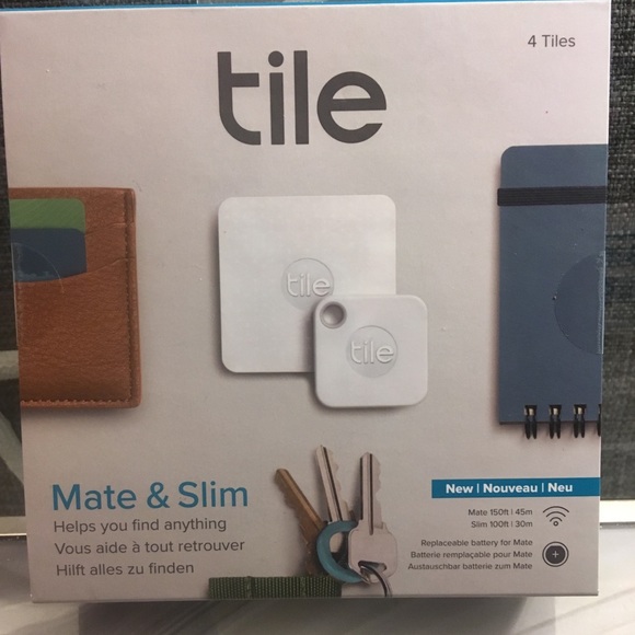 tile Other - Latest Version TILE mate&slim 4pack NIB NeverOpen